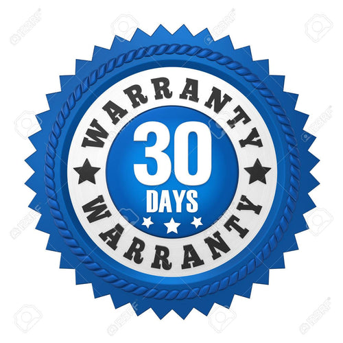 30 Day Shipping Warranty